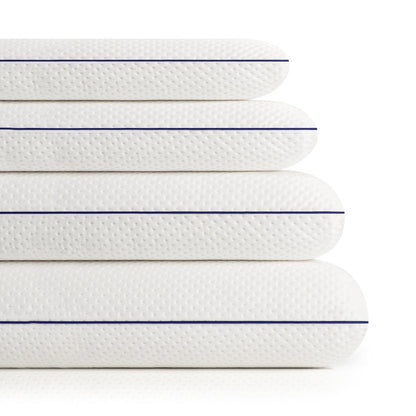 Vier unterschiedliche Hohe Memory Foam Kopfkissen