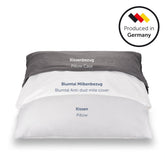 Bettbezug »Milbenbezug Allergiker Bettbezug oder Kopfkissenbezug- Milben Encasing«, bestehend aus dem High-Tech Spezialgewebe Evolon - Blumtal.com