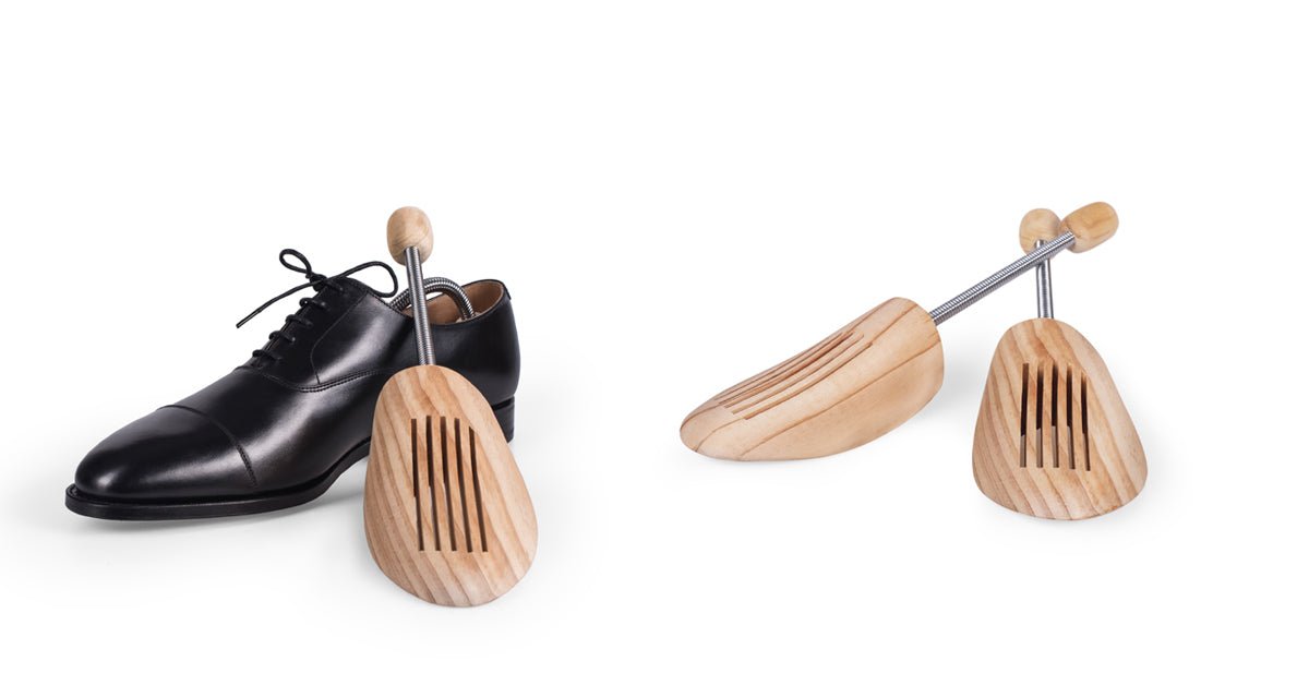 SCHUHSPANNER Vidar - aus Echtholz, Knick und Faltenschutz - 